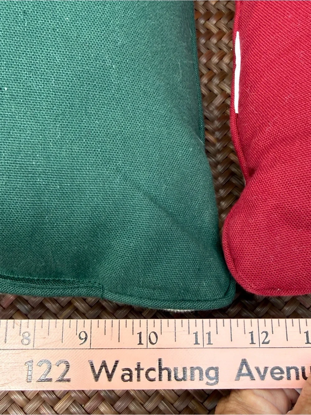 Vintage Christmas Tapestry Throw Pillows Set of 3 Santa Tree Stocking 15x11